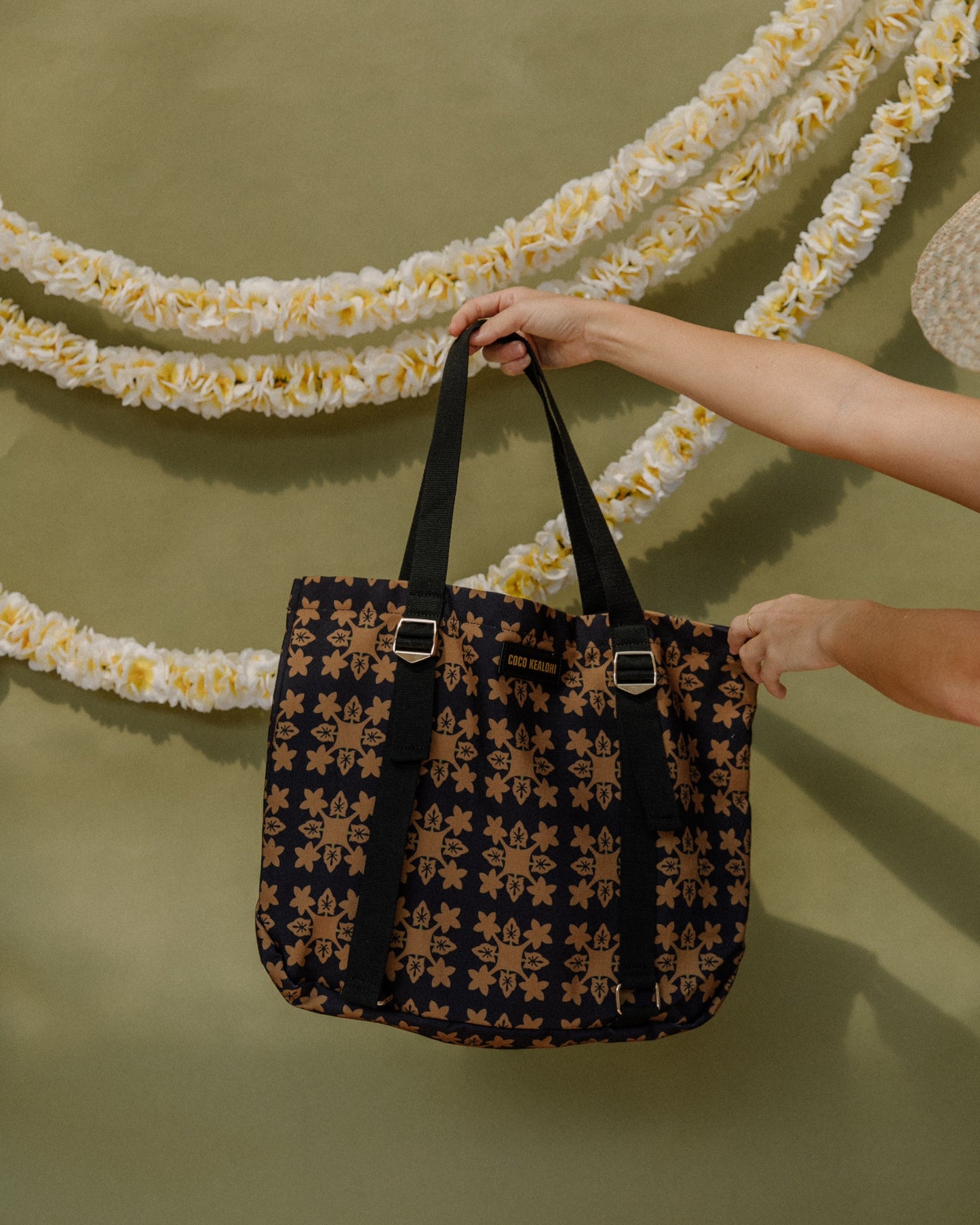 Kalo Plumeria Coco Tote
