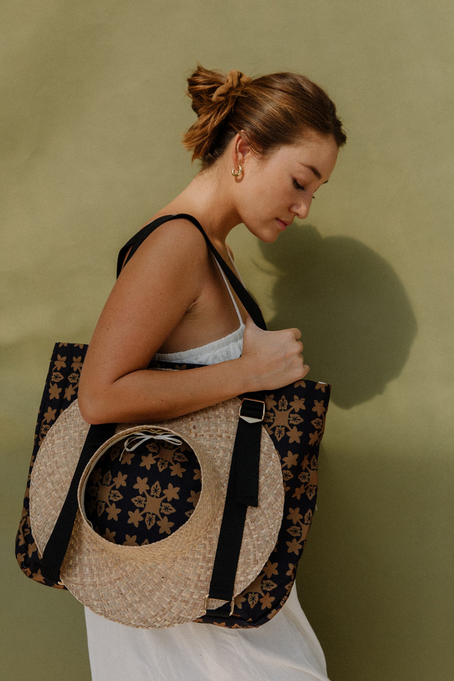 Kalo Plumeria Coco Tote